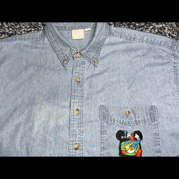 Walt Disney Mens Jean Jacket Size XL - Picture 4 of 5